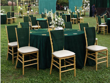 Tablescape and Floral detail — Sangeet decor — Zuri